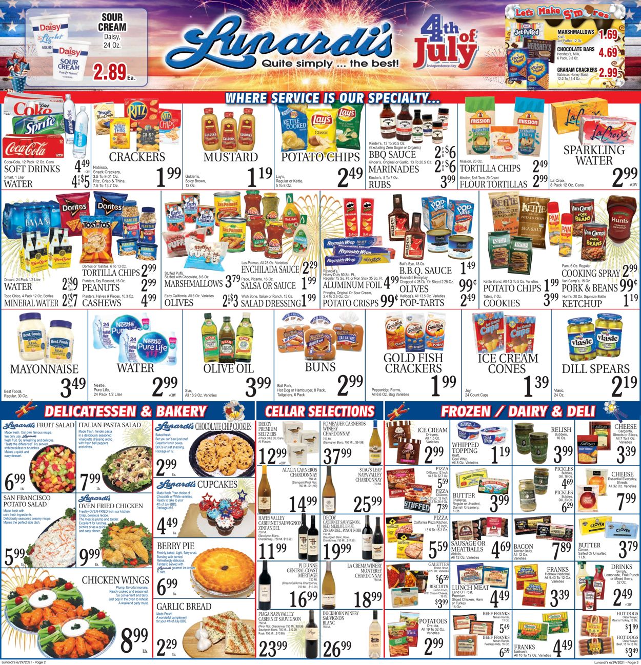 Catalogue Lunardi's from 06/29/2021