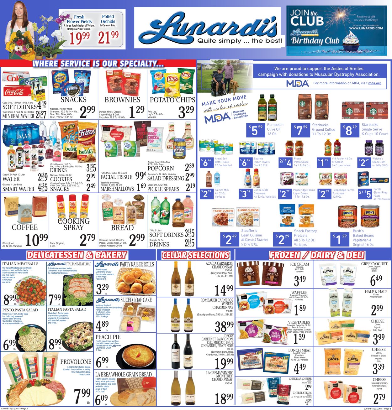 Catalogue Lunardi's from 07/27/2021