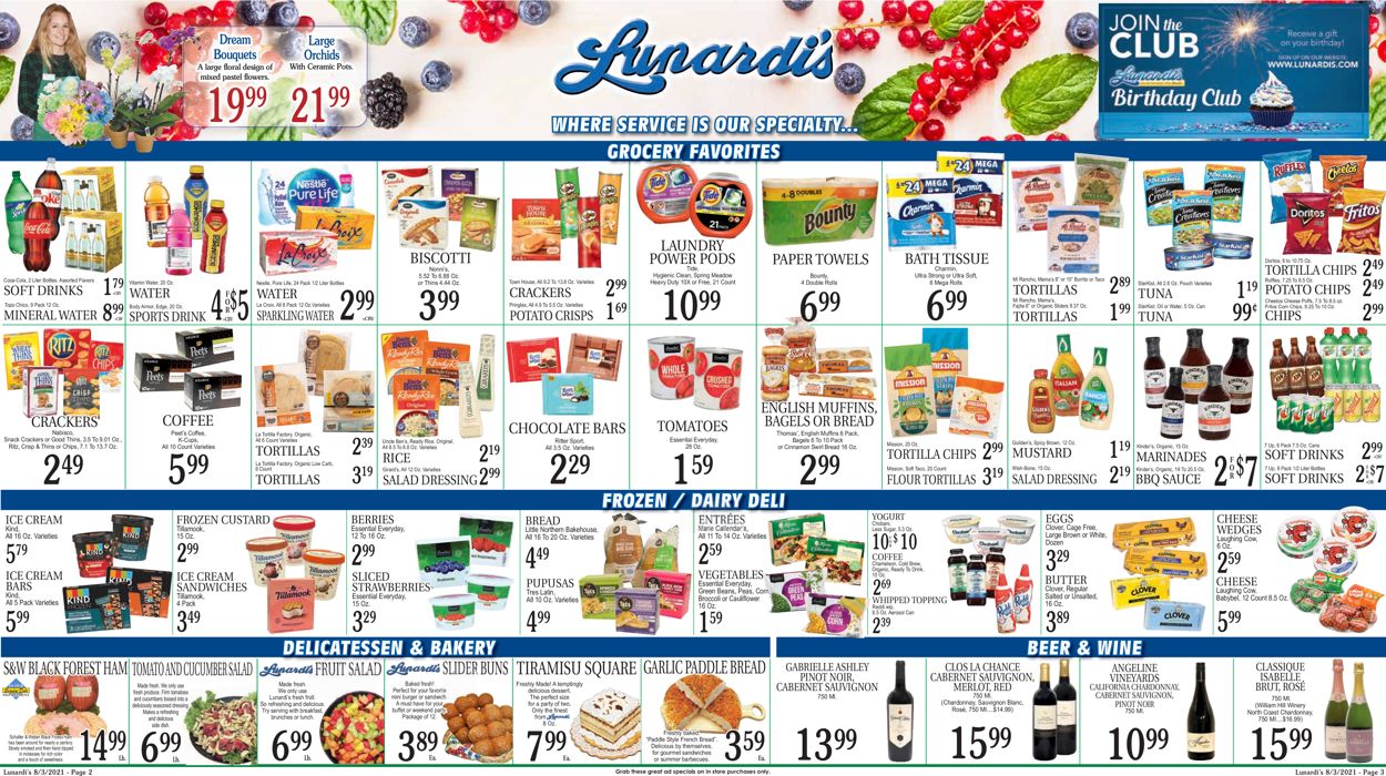 Catalogue Lunardi's from 08/03/2021