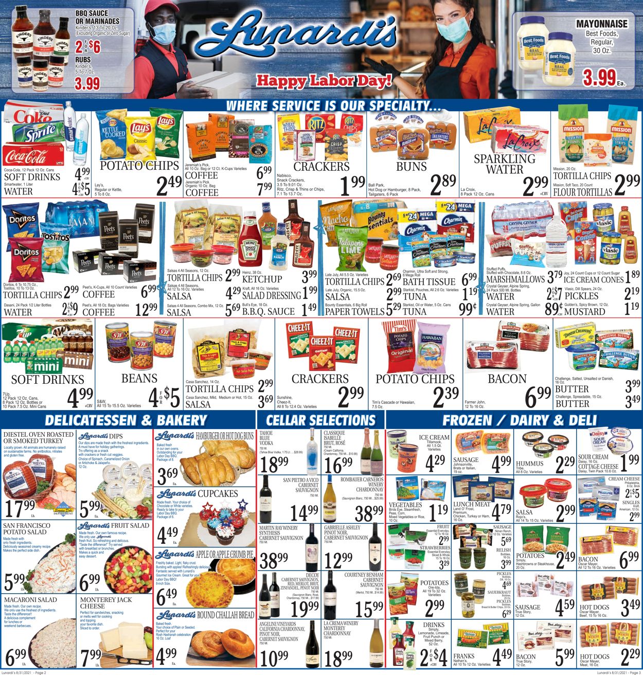 Catalogue Lunardi's from 08/31/2021