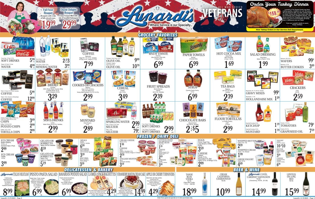Catalogue Lunardi's from 11/09/2021