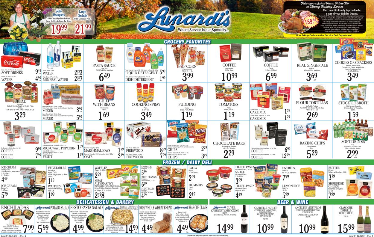 Catalogue Lunardi's from 12/07/2021