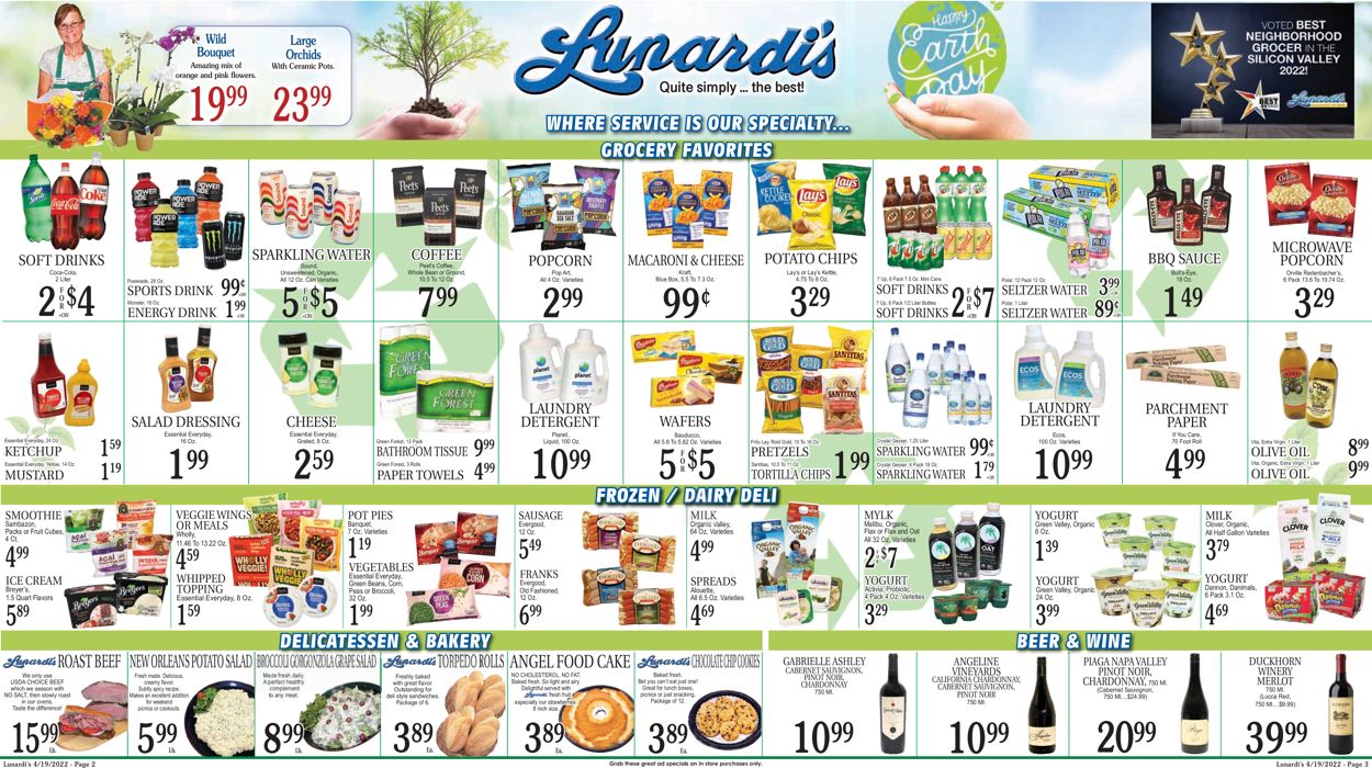 Catalogue Lunardi's from 04/19/2022