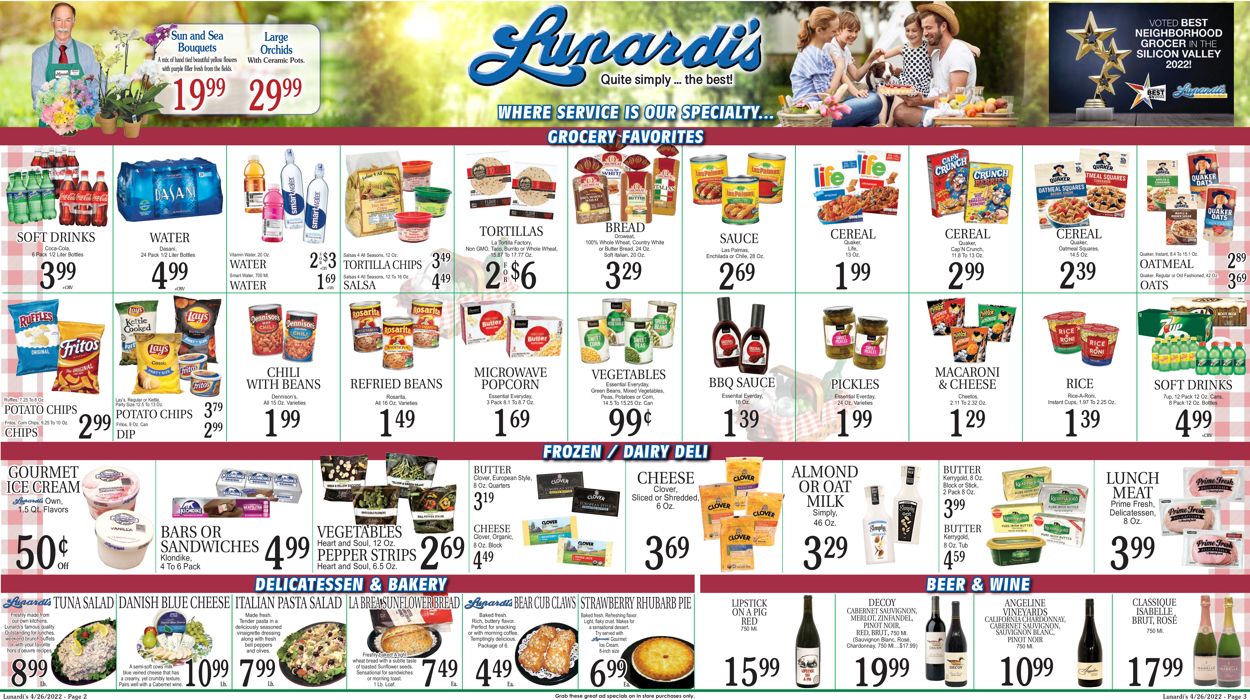 Catalogue Lunardi's from 04/26/2022