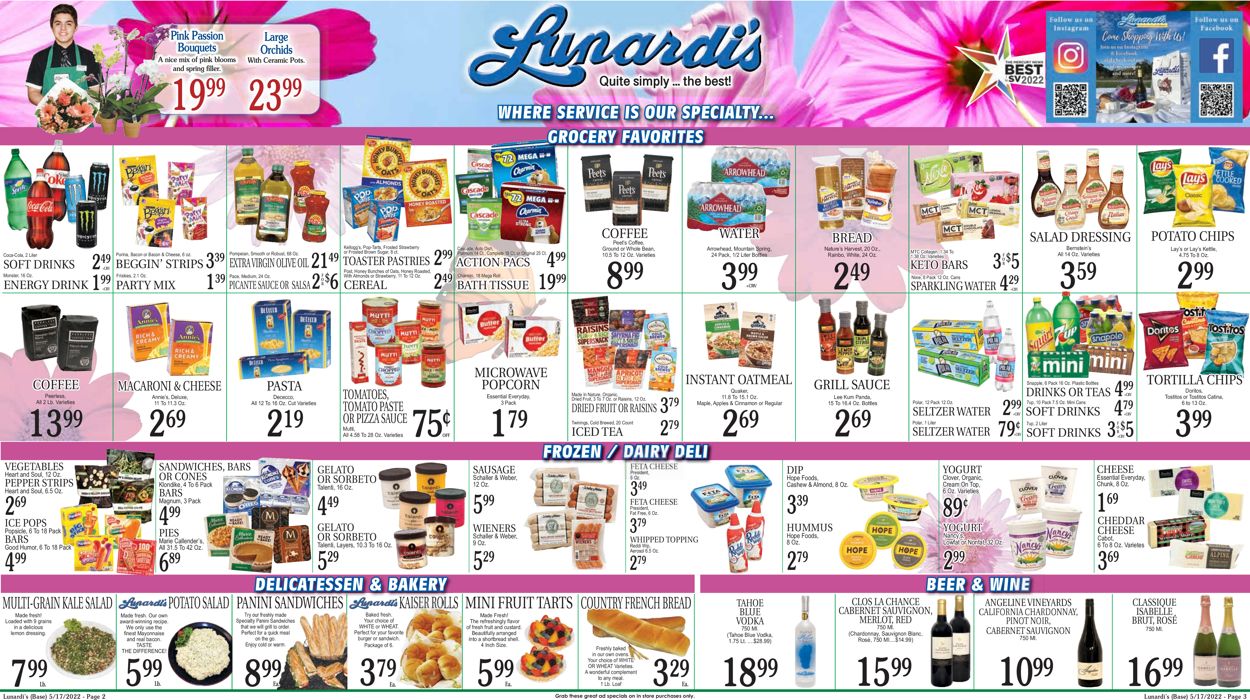 Catalogue Lunardi's from 05/17/2022