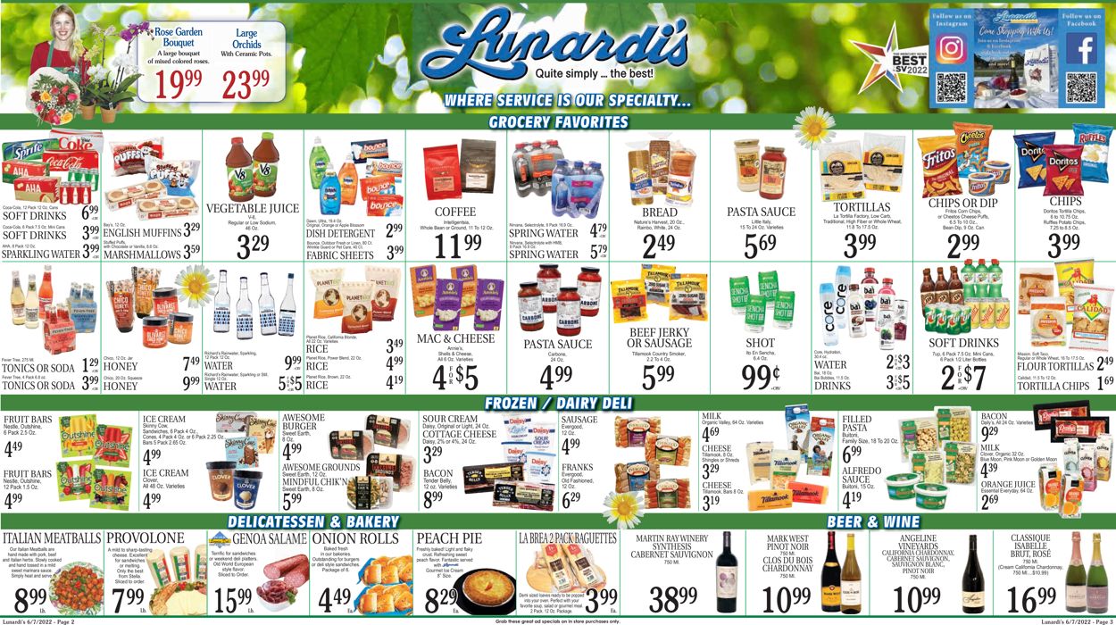 Catalogue Lunardi's from 06/07/2022