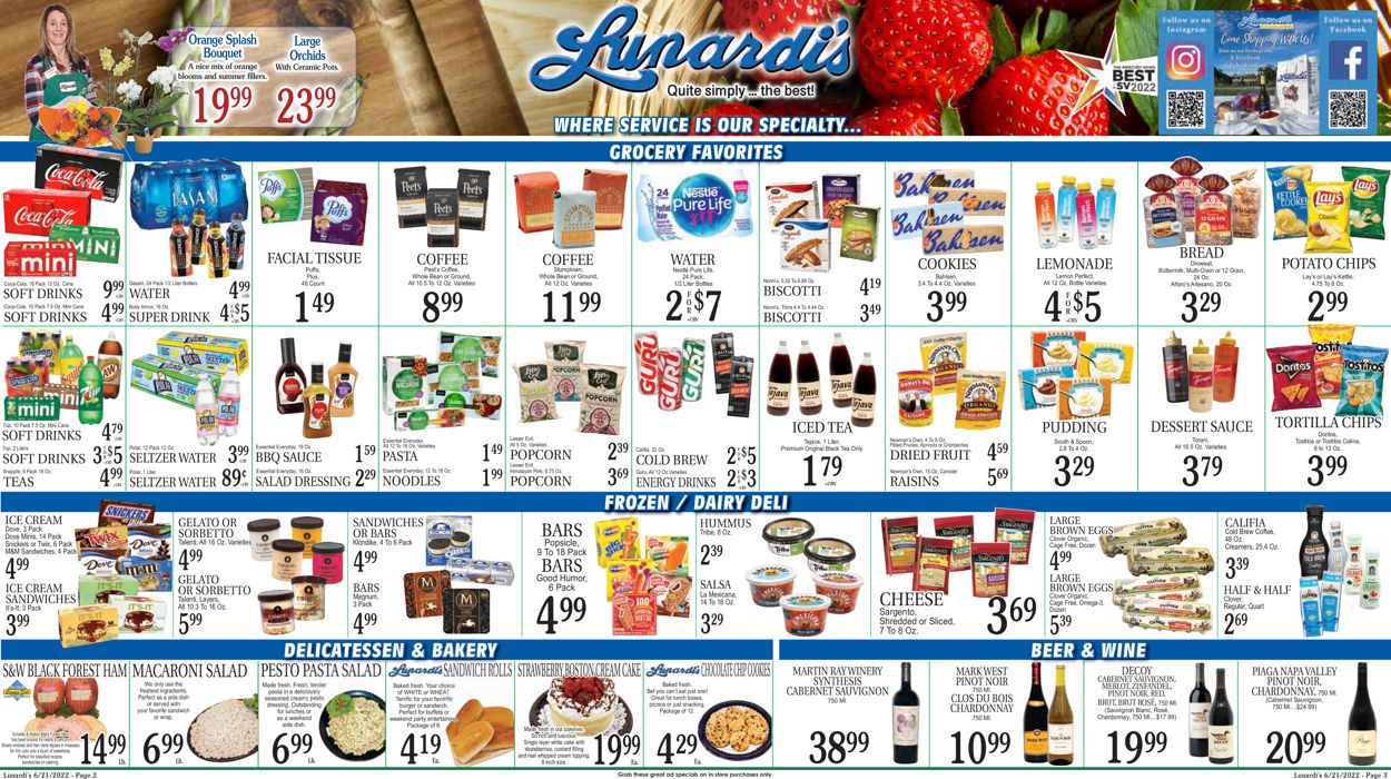 Catalogue Lunardi's from 06/21/2022