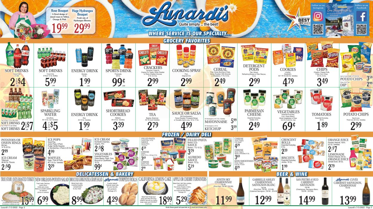 Catalogue Lunardi's from 07/05/2022