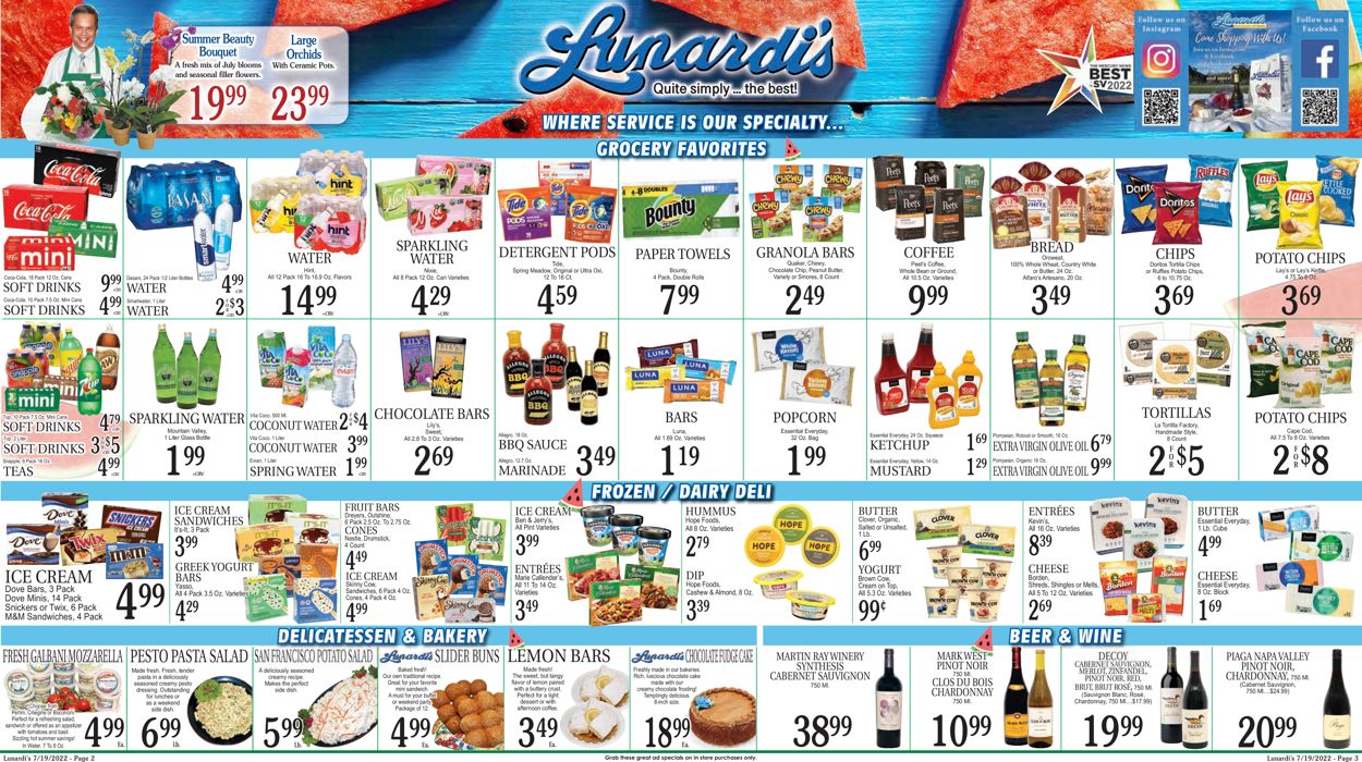 Catalogue Lunardi's from 07/19/2022