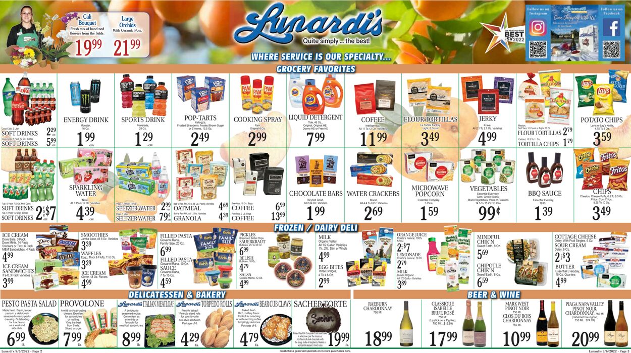 Catalogue Lunardi's from 09/06/2022
