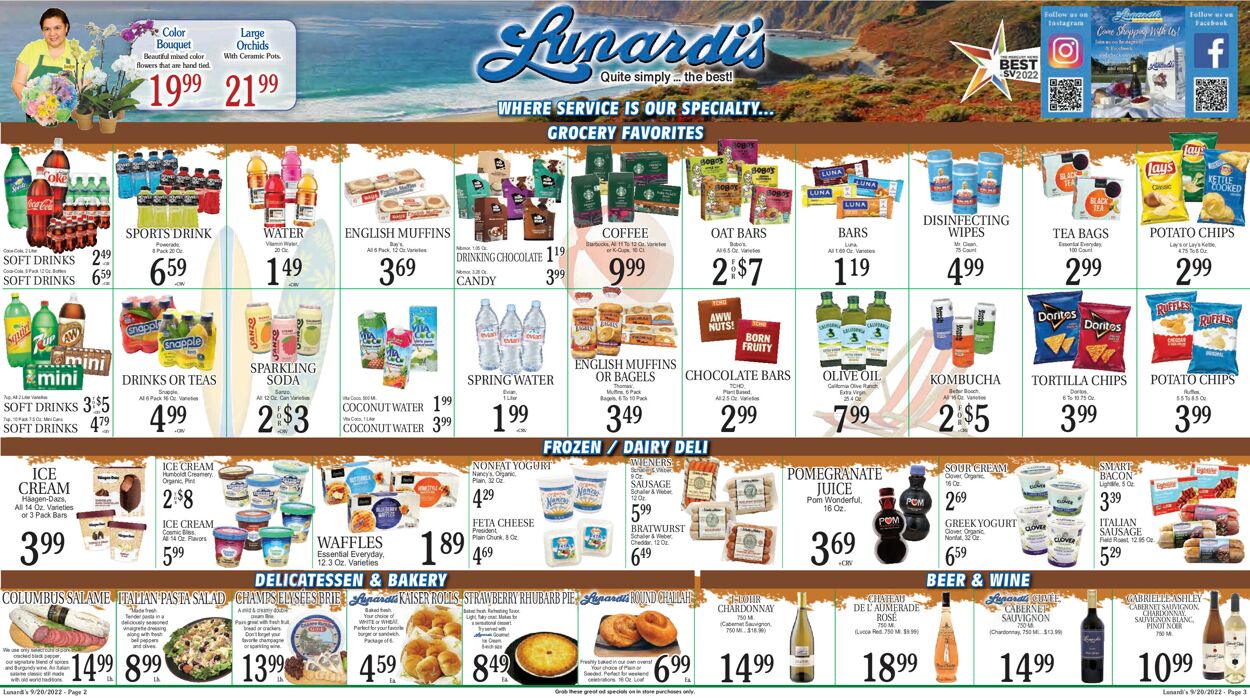 Catalogue Lunardi's from 09/20/2022