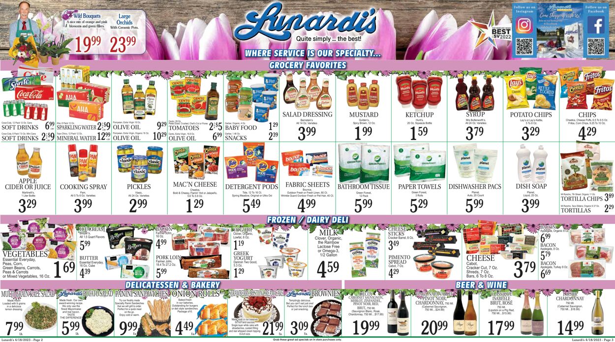 Catalogue Lunardi's from 04/18/2023