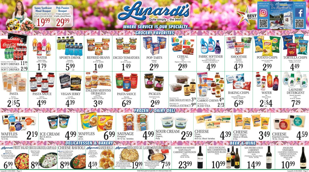 Catalogue Lunardi's from 04/25/2023