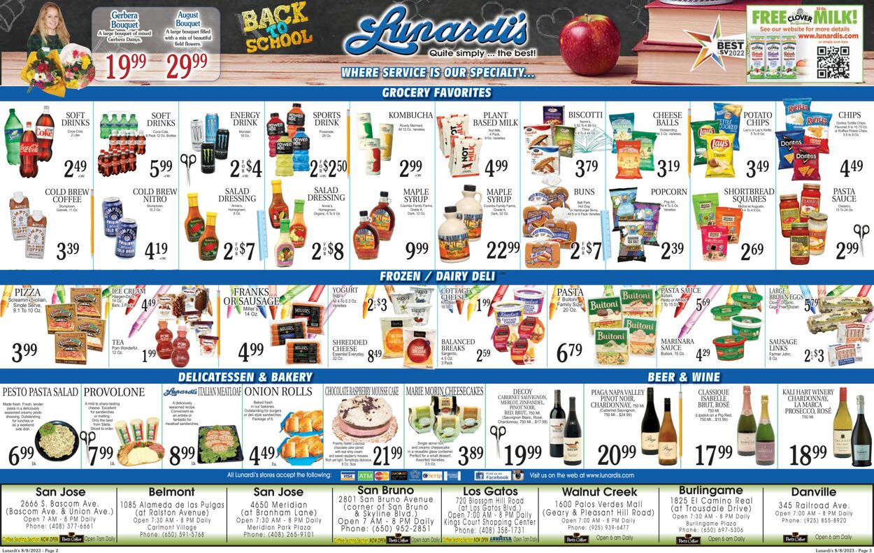 Catalogue Lunardi's from 08/08/2023