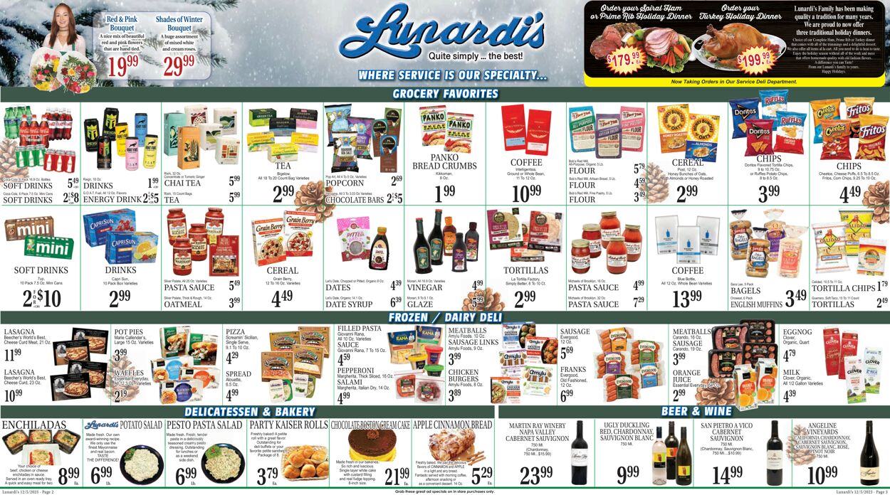 Catalogue Lunardi's from 12/05/2023
