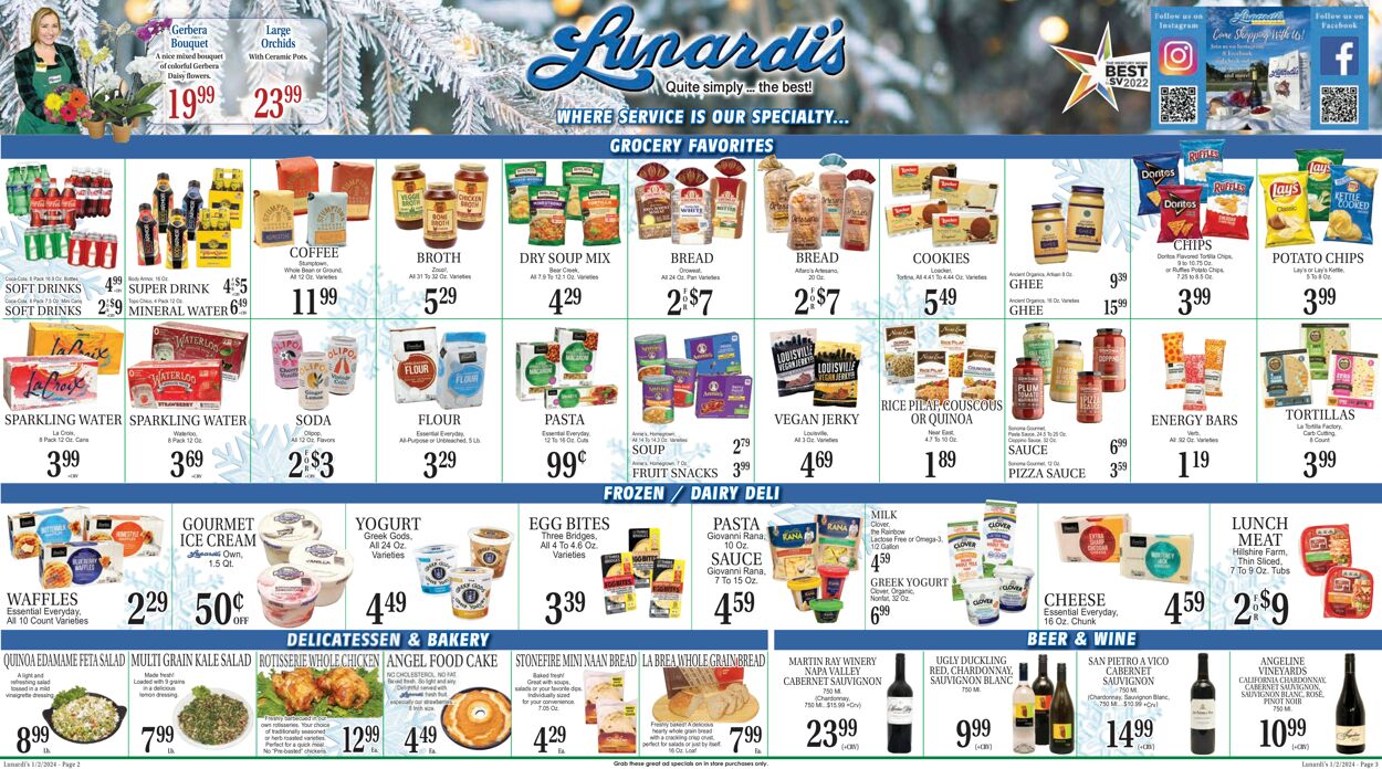 Catalogue Lunardi's from 01/02/2024