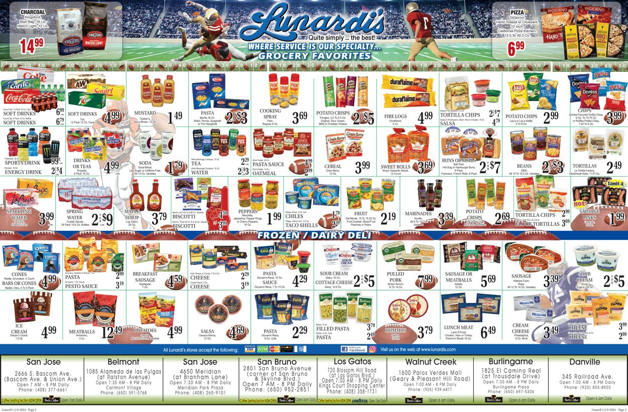 Catalogue Lunardi's from 02/06/2024