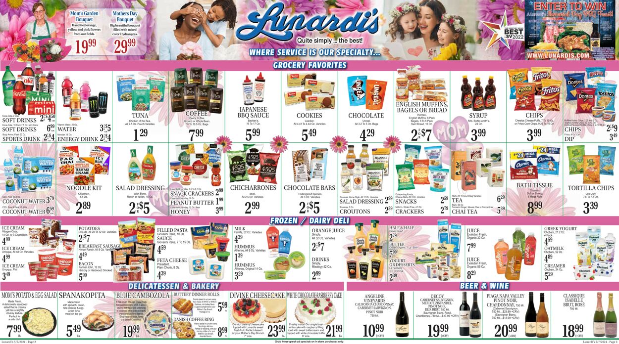Catalogue Lunardi's from 05/07/2024