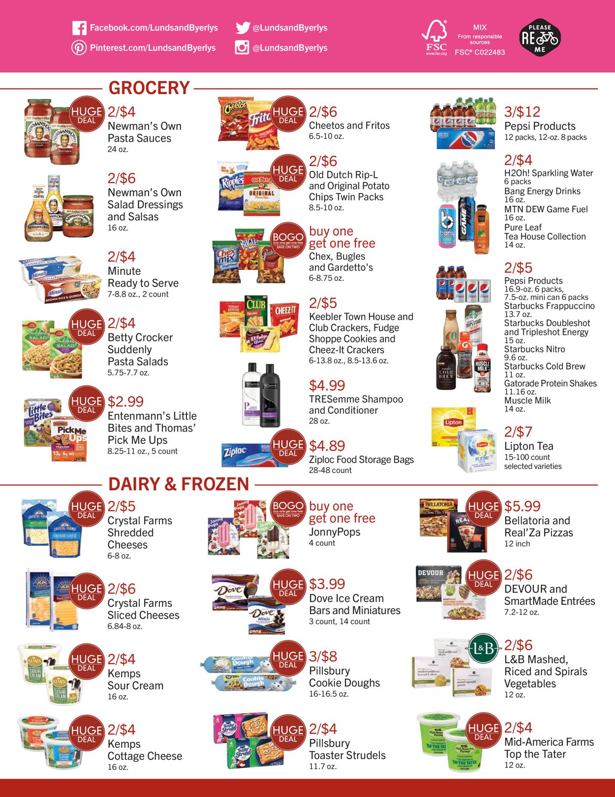 Catalogue Lunds & Byerlys from 08/20/2020