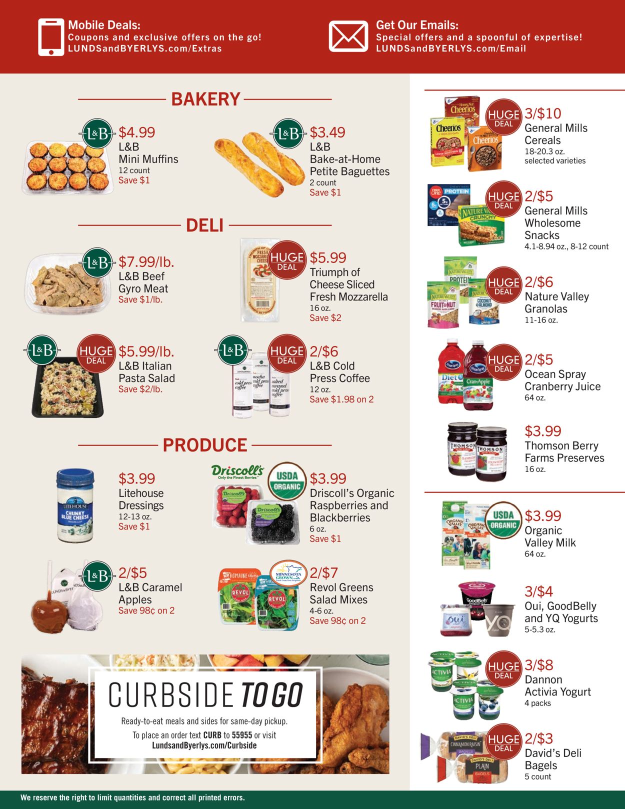 Catalogue Lunds & Byerlys from 09/17/2020