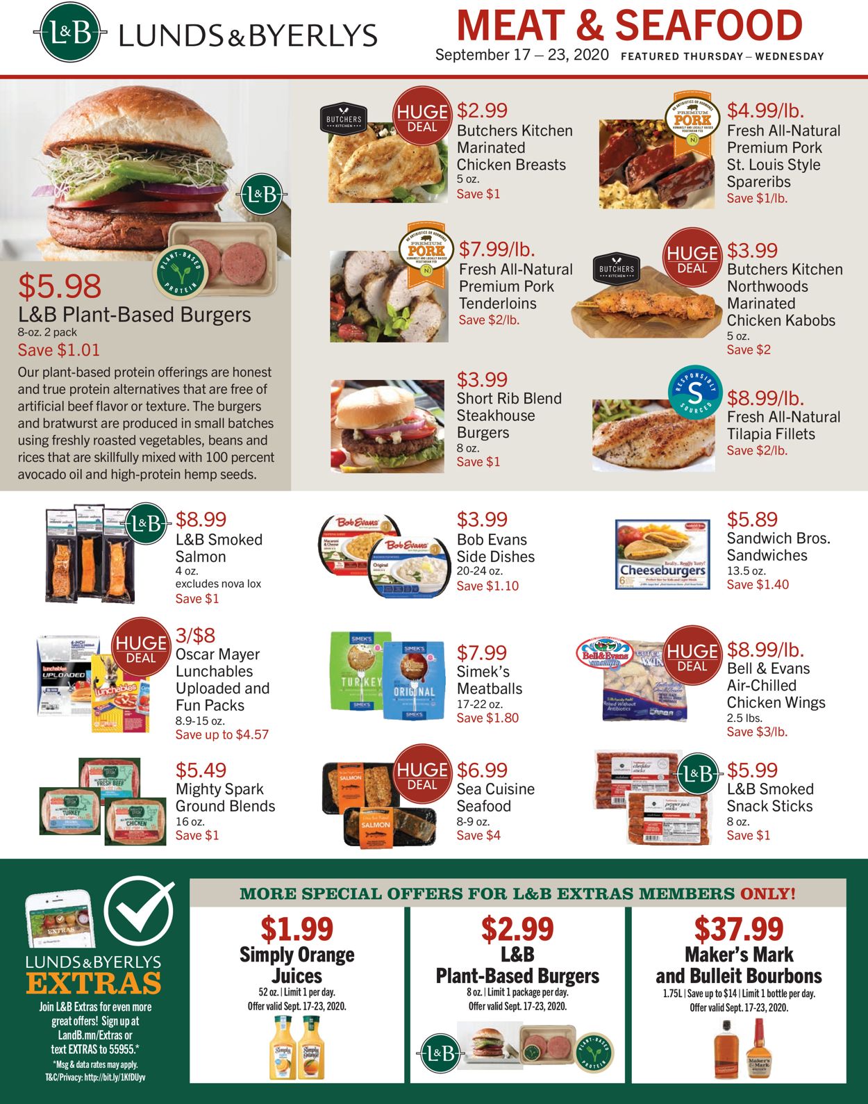 Catalogue Lunds & Byerlys from 09/17/2020