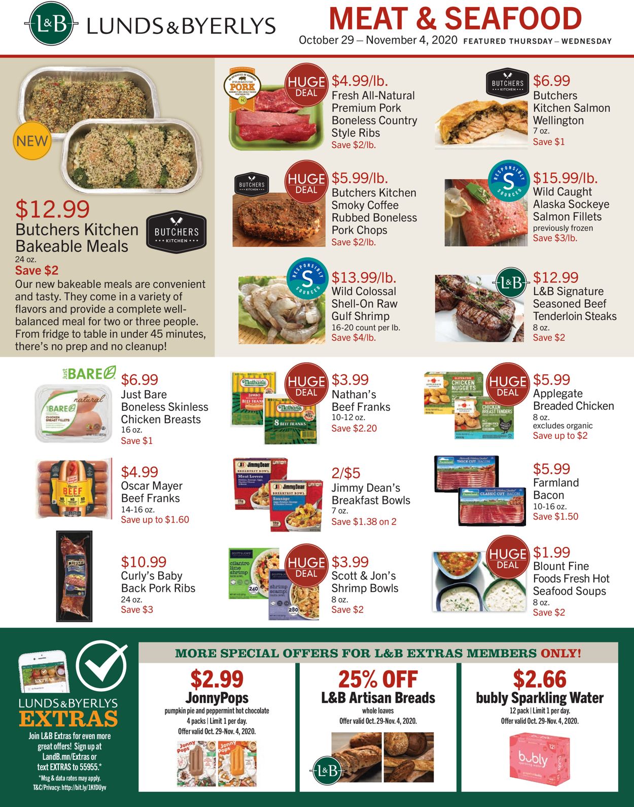 Catalogue Lunds & Byerlys from 10/29/2020
