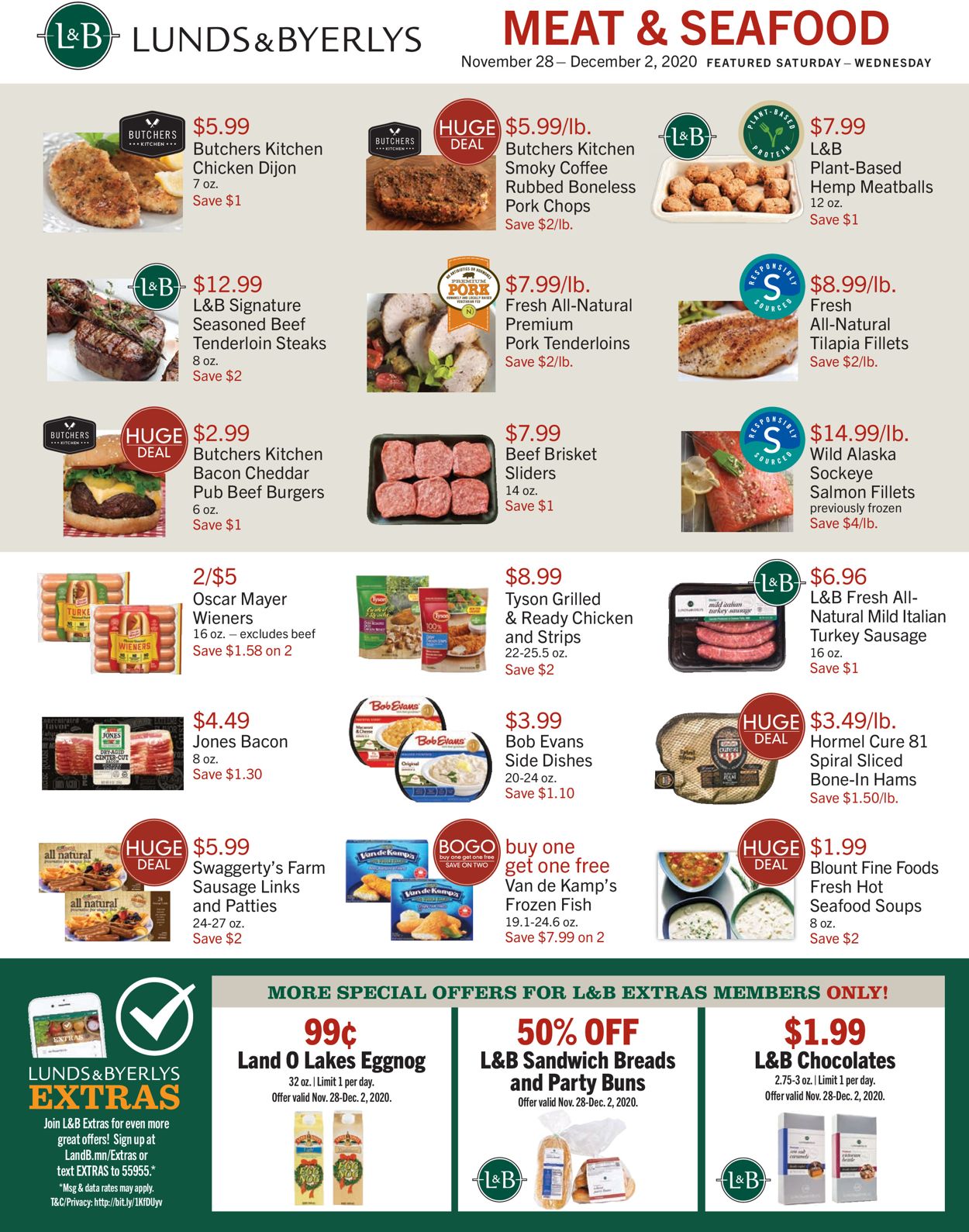 Catalogue Lunds & Byerlys Cyber Monday 2020 from 11/26/2020