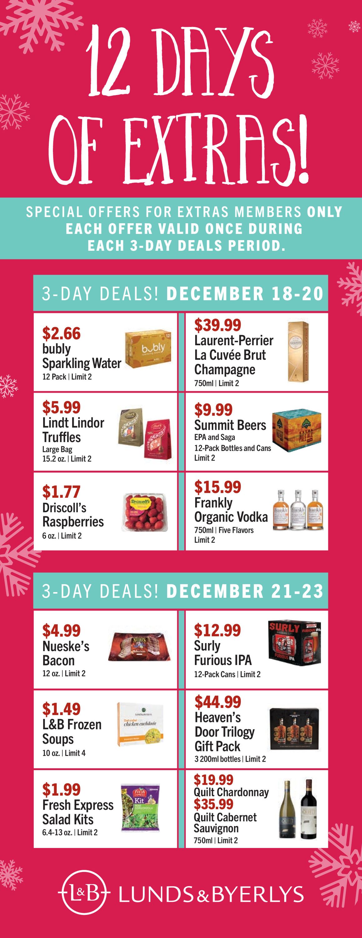 Catalogue Lunds & Byerlys from 12/10/2020