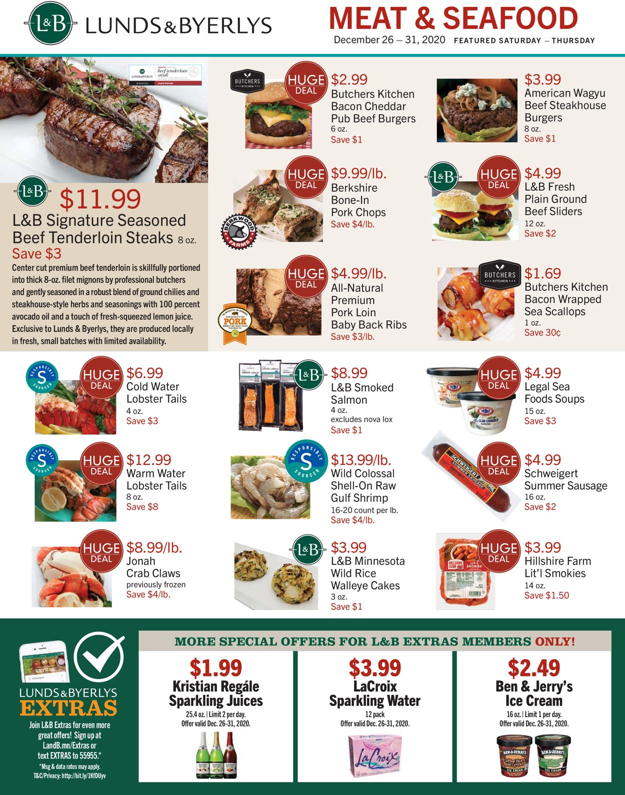 Catalogue Lunds & Byerlys from 12/26/2020
