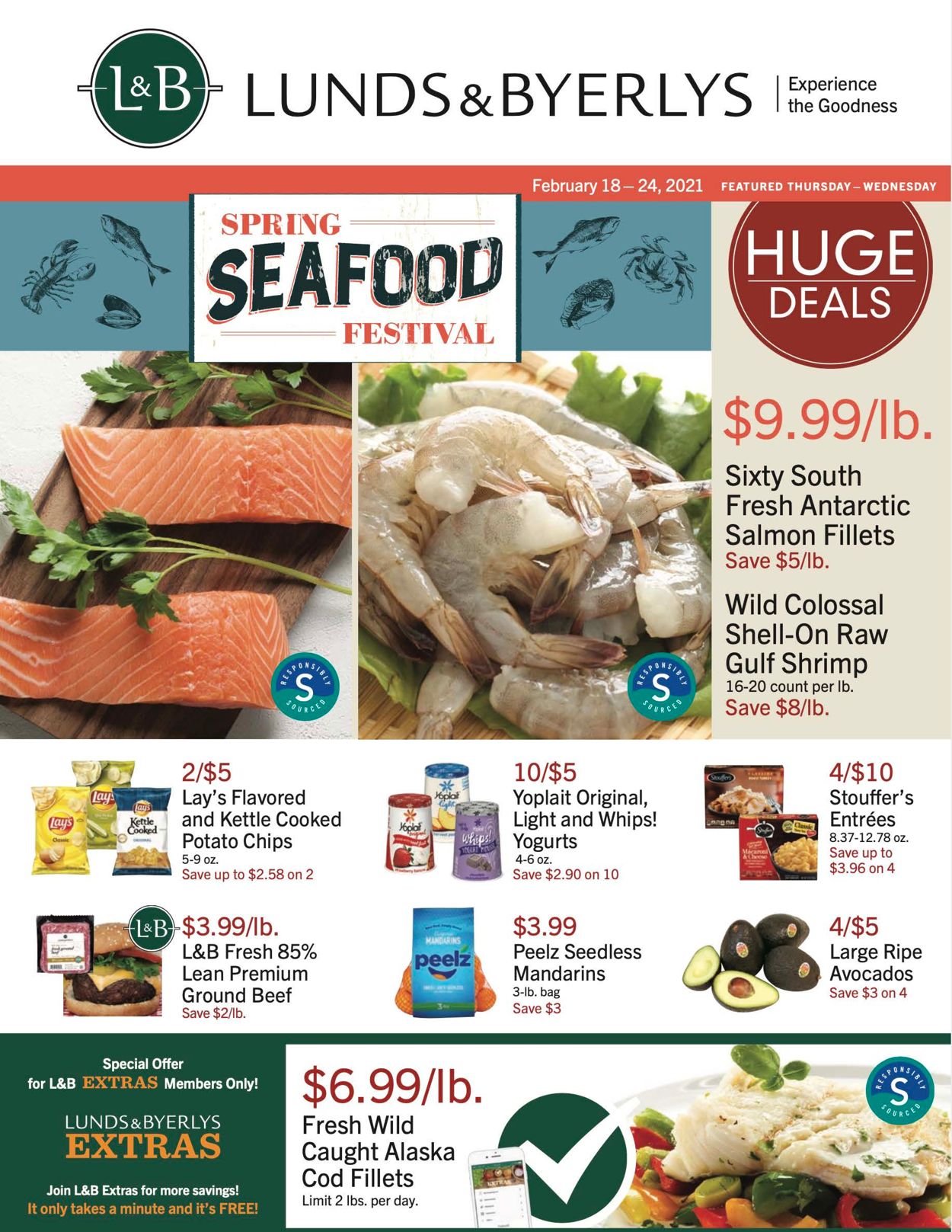 Catalogue Lunds & Byerlys from 02/18/2021