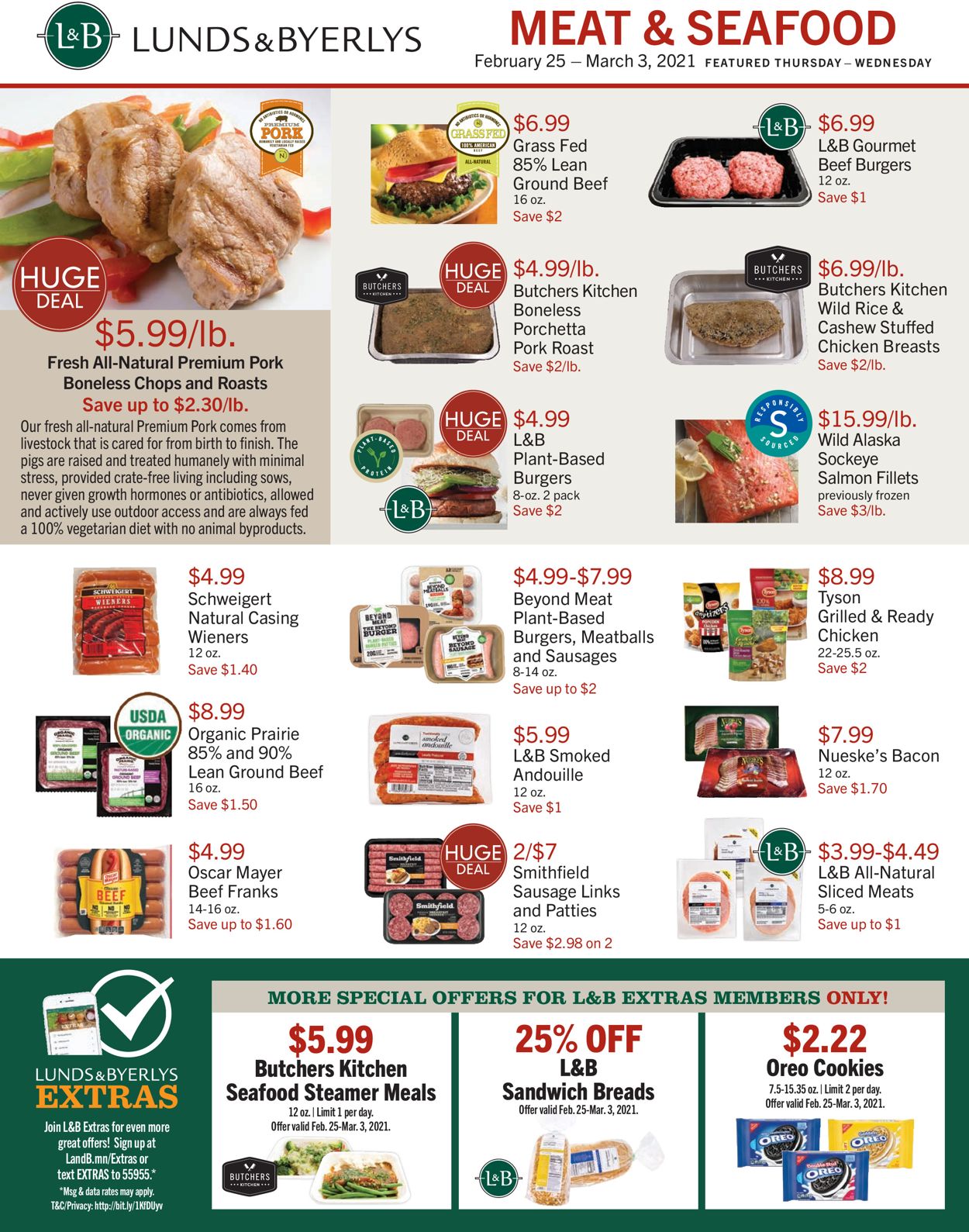 Catalogue Lunds & Byerlys from 02/25/2021