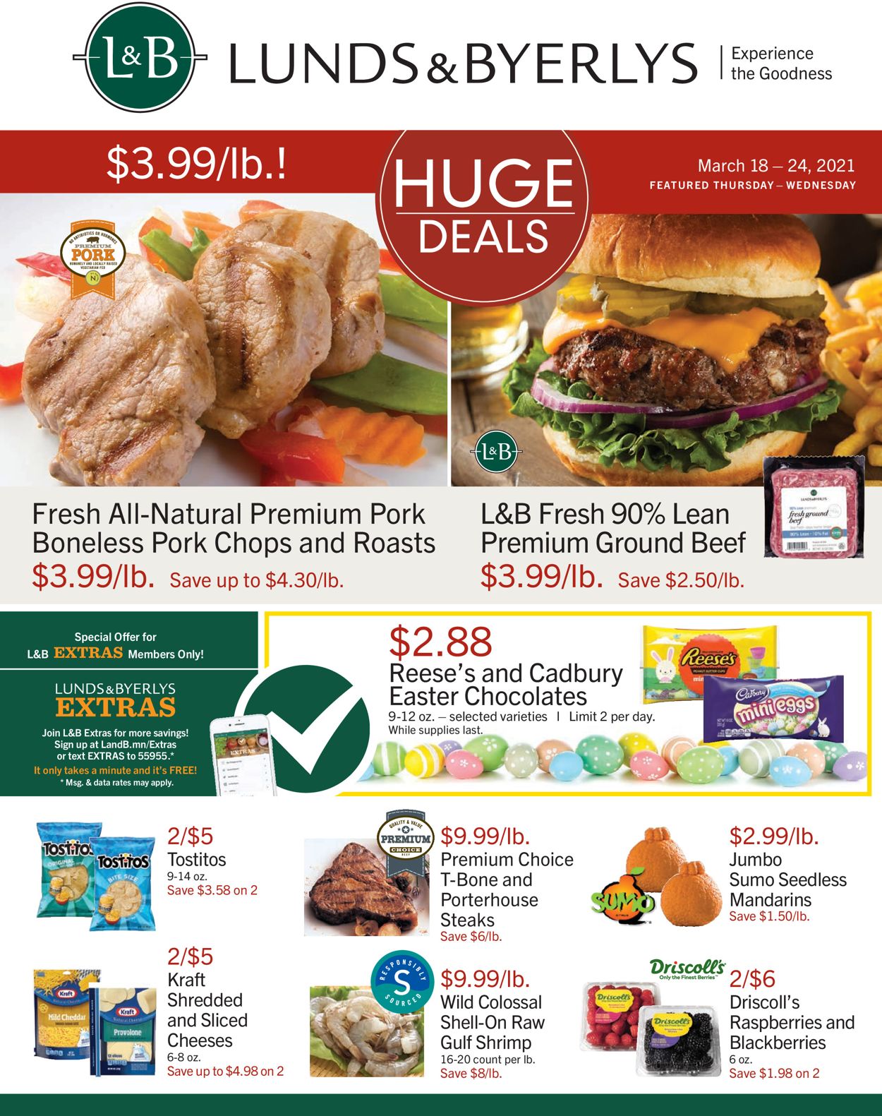 Catalogue Lunds & Byerlys from 03/18/2021