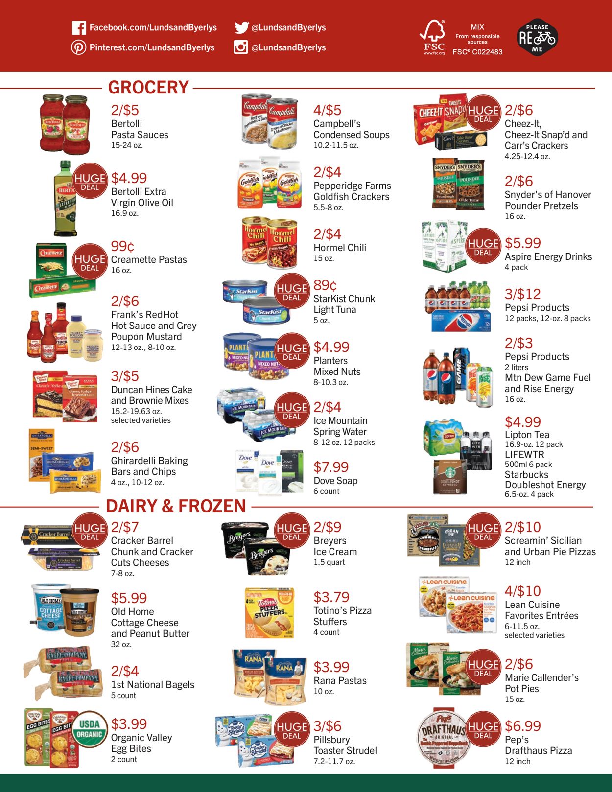 Catalogue Lunds & Byerlys from 03/18/2021