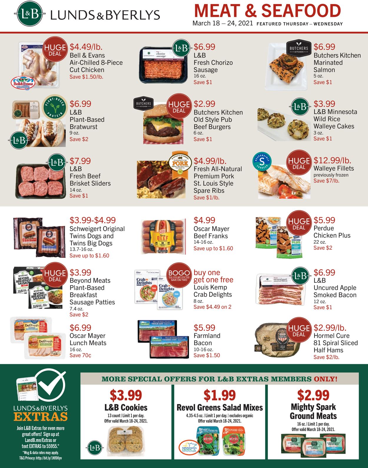 Catalogue Lunds & Byerlys from 03/18/2021