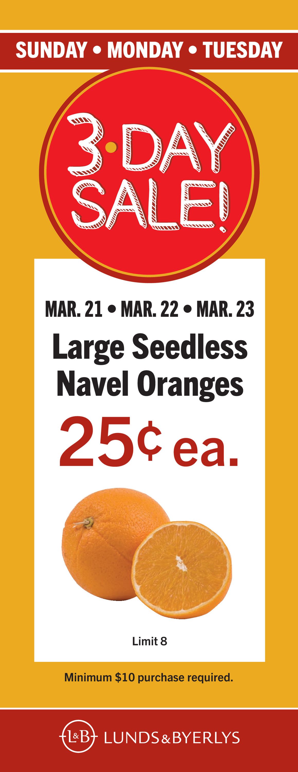 Catalogue Lunds & Byerlys from 03/18/2021