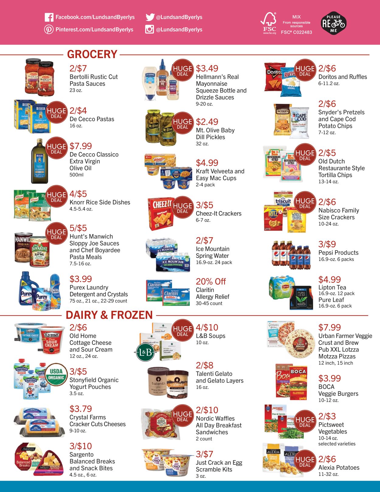 Catalogue Lunds & Byerlys from 04/15/2021