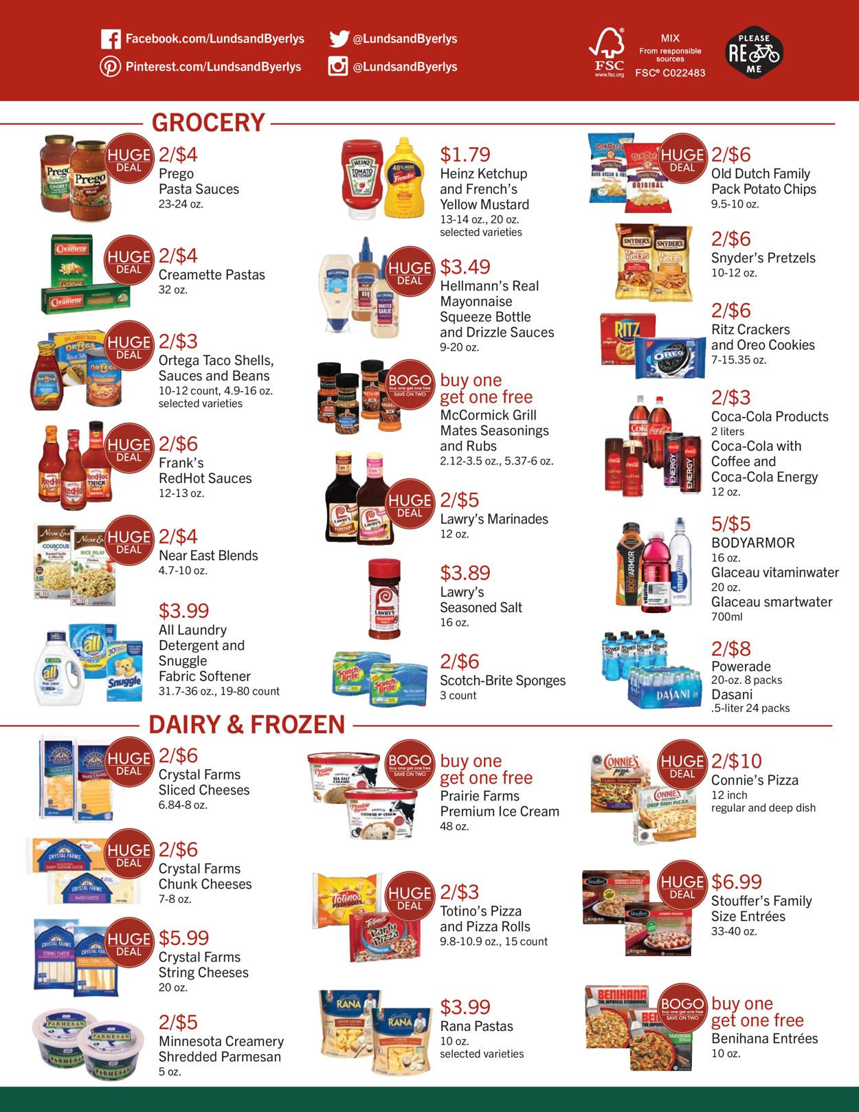 Catalogue Lunds & Byerlys from 04/22/2021