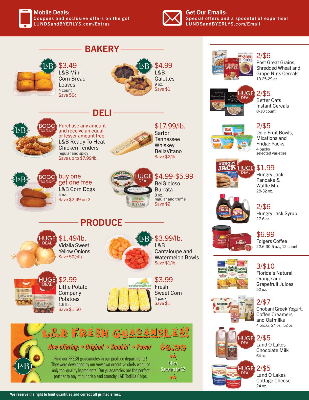 Catalogue Lunds & Byerlys from 04/29/2021