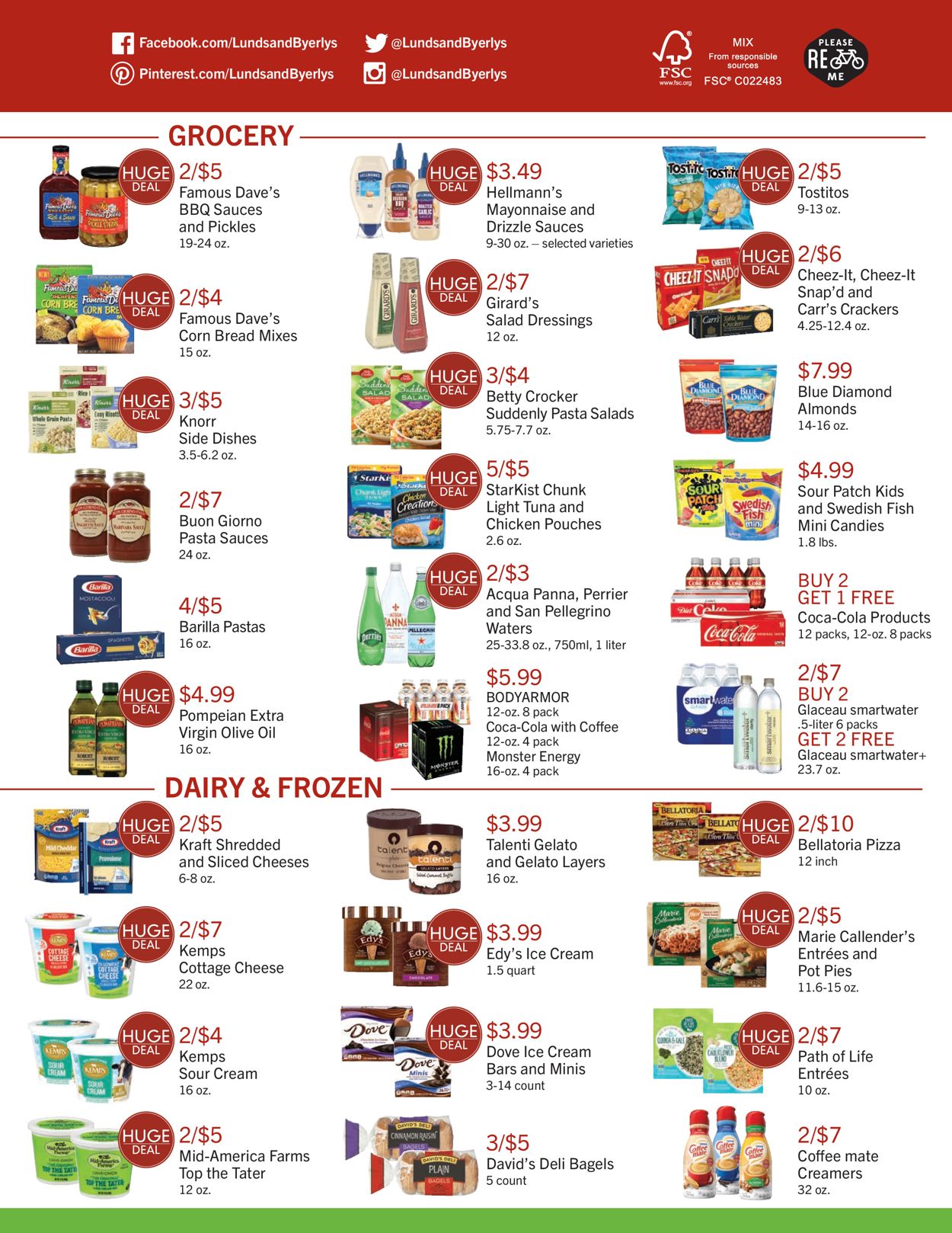 Catalogue Lunds & Byerlys from 05/13/2021