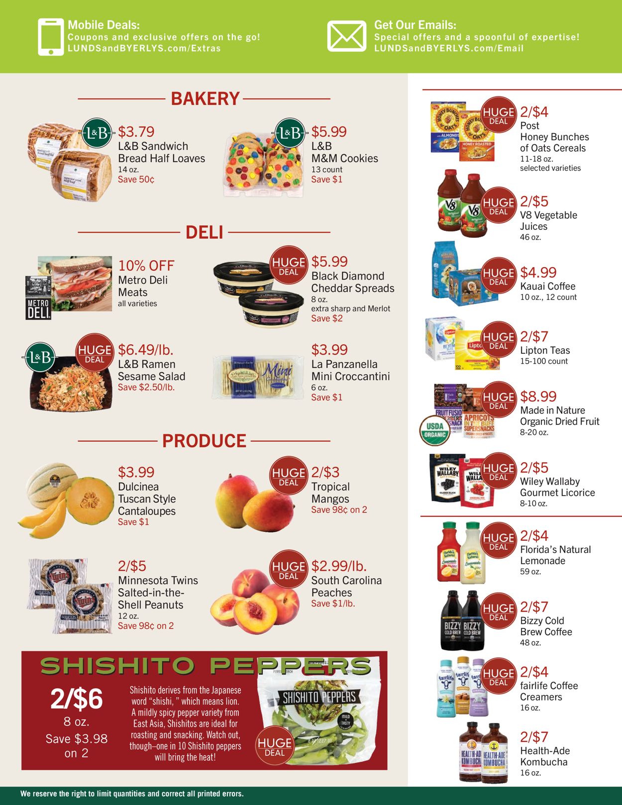 Catalogue Lunds & Byerlys from 06/10/2021
