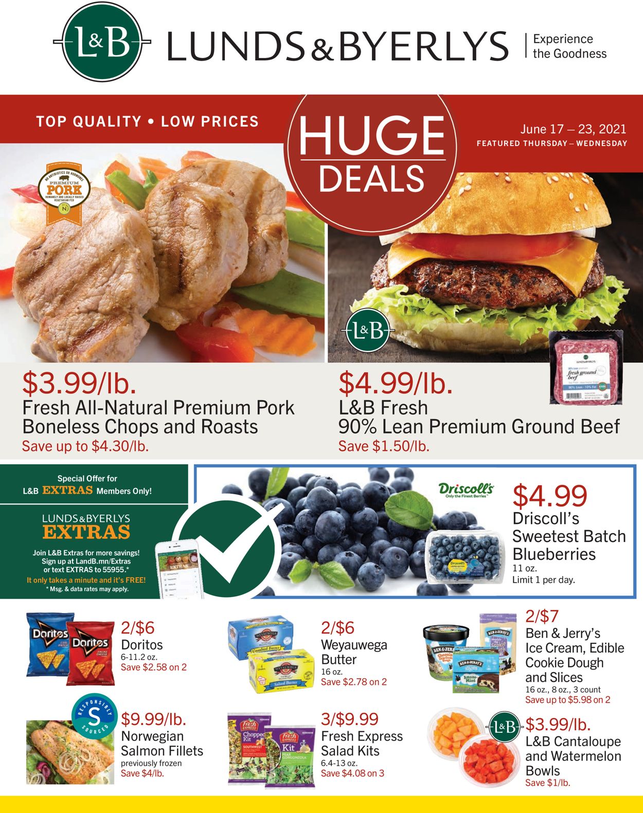 Catalogue Lunds & Byerlys from 06/17/2021