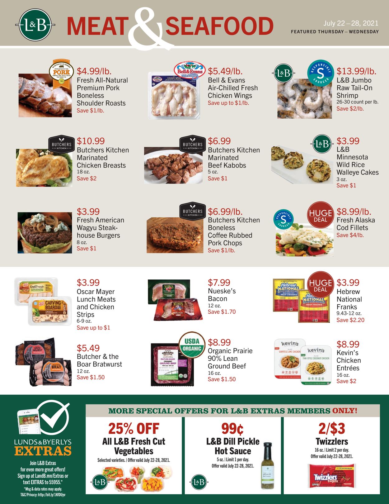 Catalogue Lunds & Byerlys from 07/22/2021