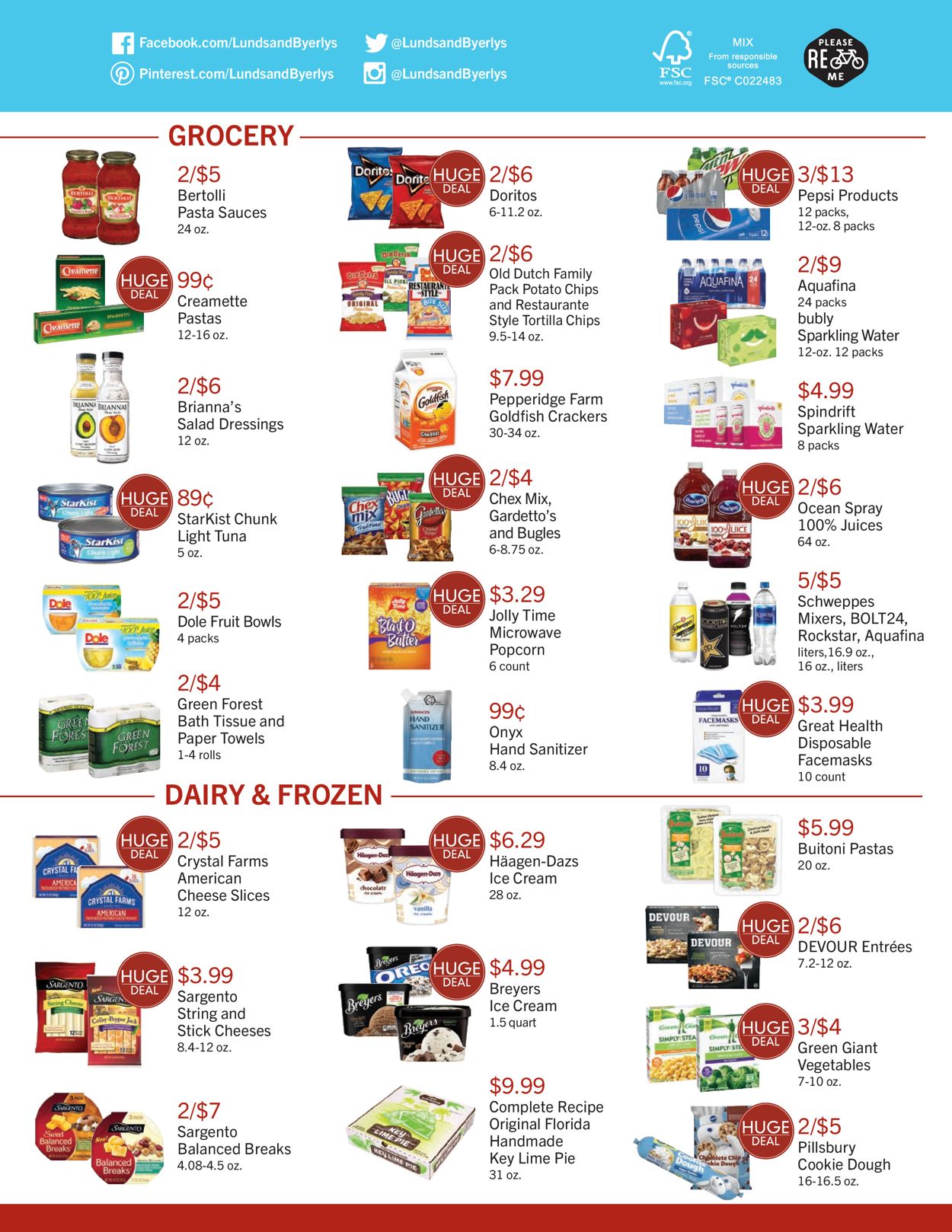 Catalogue Lunds & Byerlys from 08/19/2021