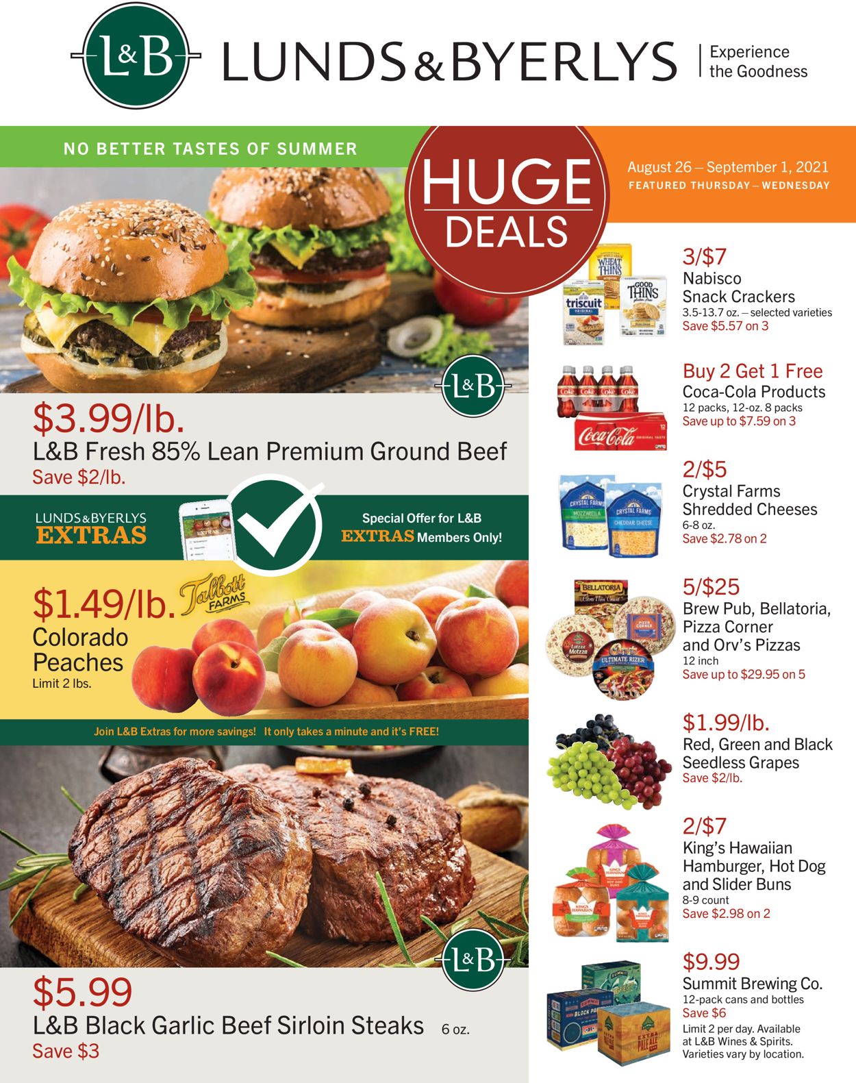 Catalogue Lunds & Byerlys from 08/26/2021