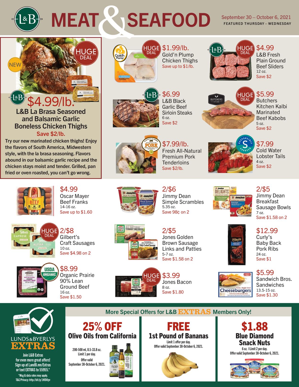 Catalogue Lunds & Byerlys from 09/30/2021