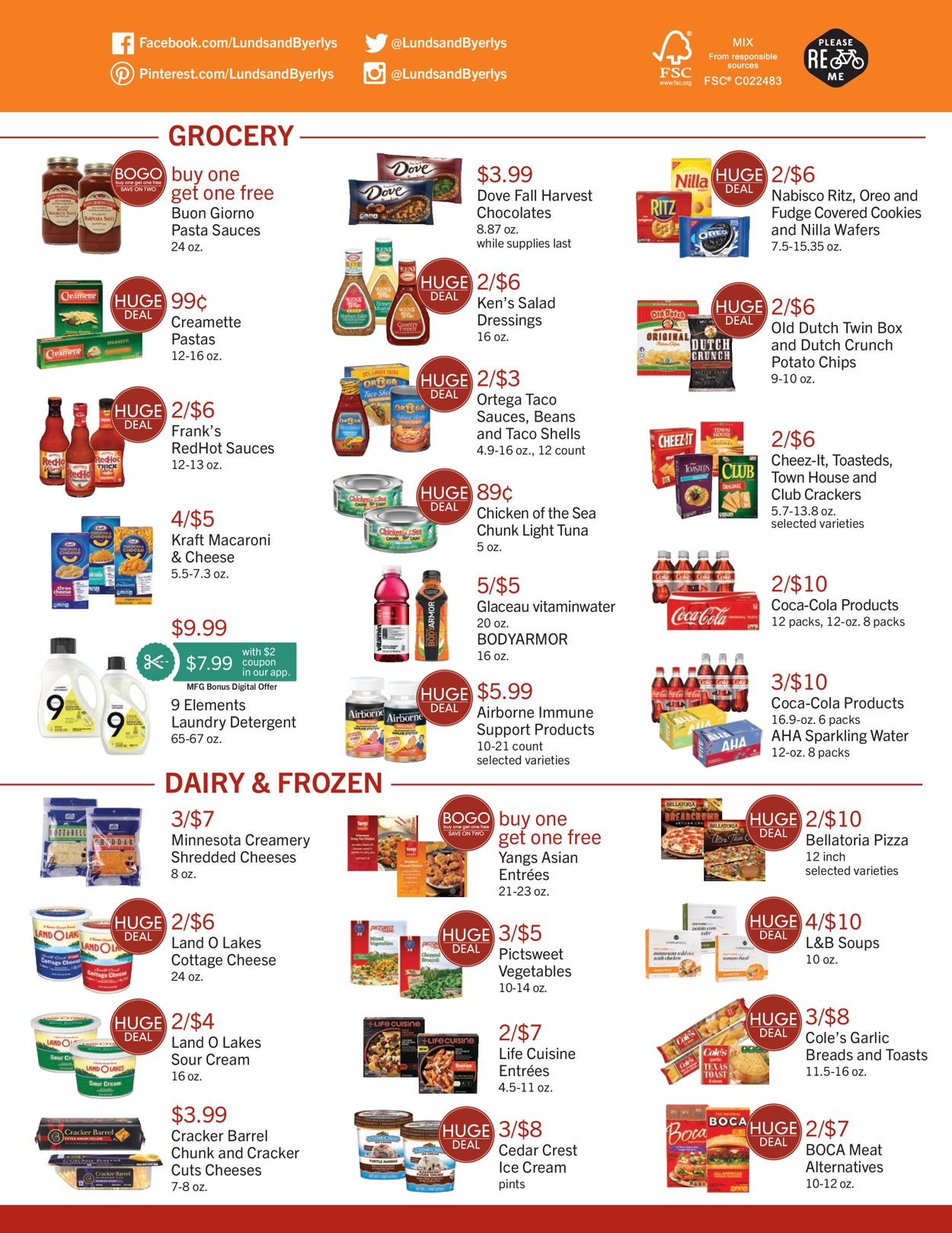 Catalogue Lunds & Byerlys from 10/07/2021