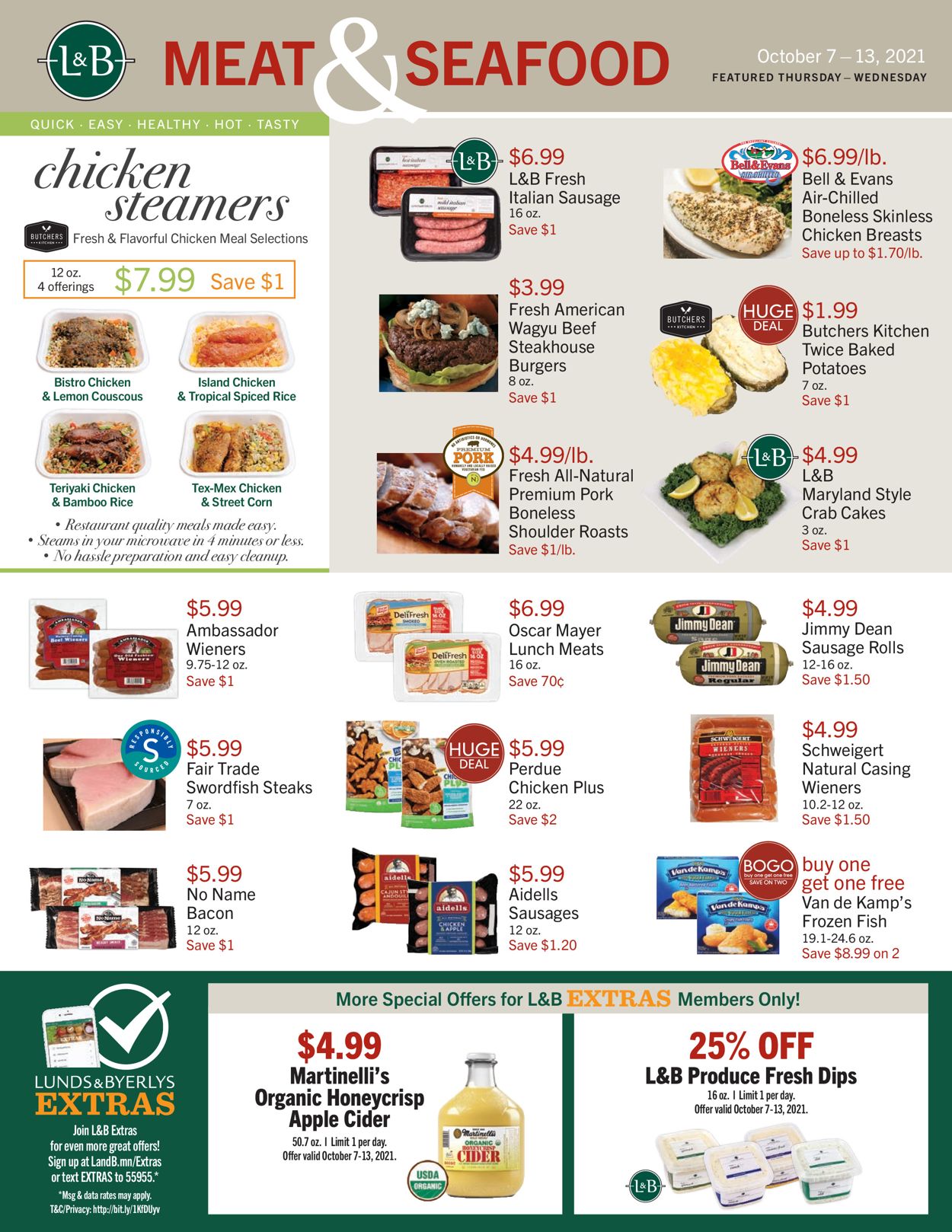 Catalogue Lunds & Byerlys from 10/07/2021
