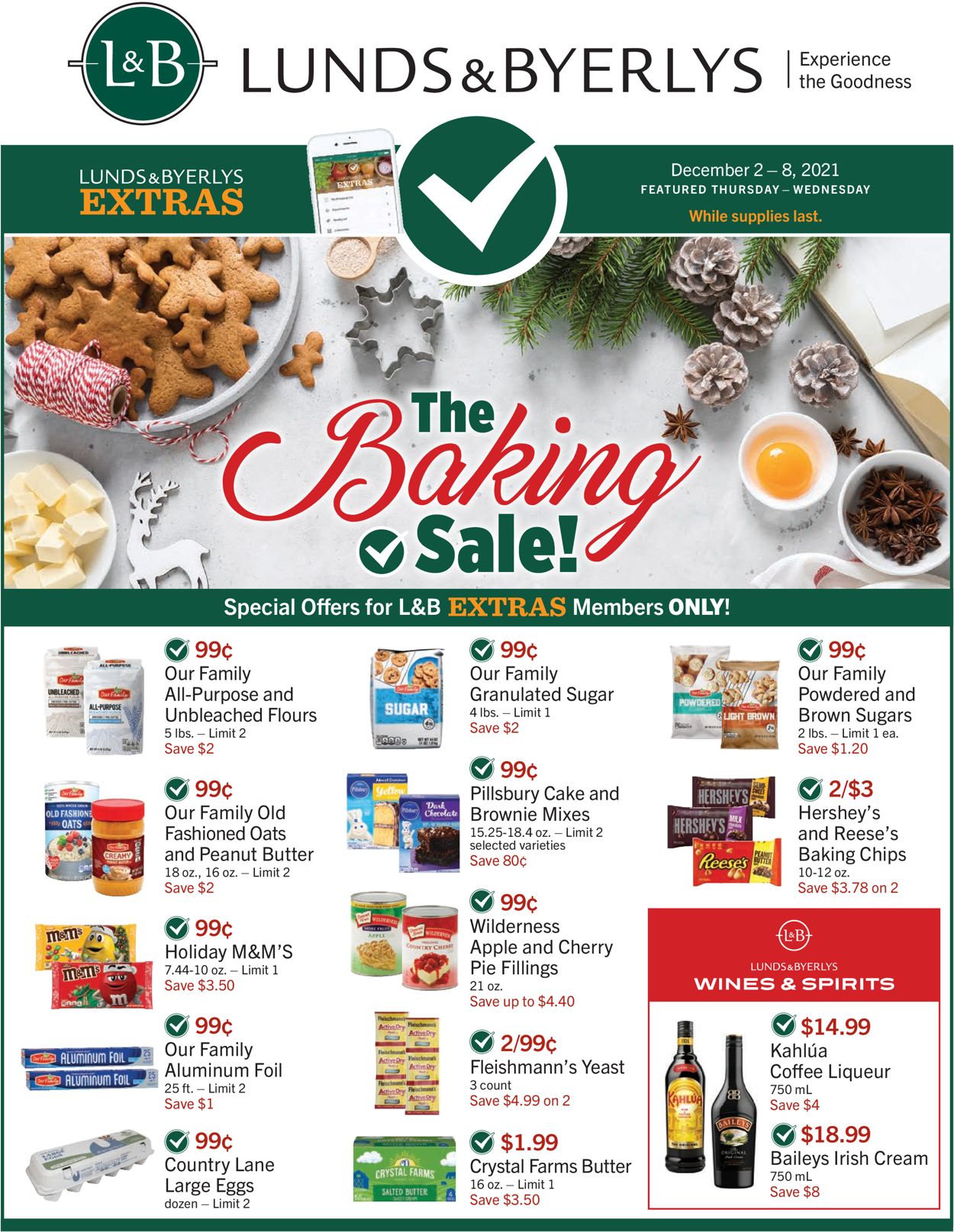 Catalogue Lunds & Byerlys CHRISTMAS 2021 from 12/02/2021