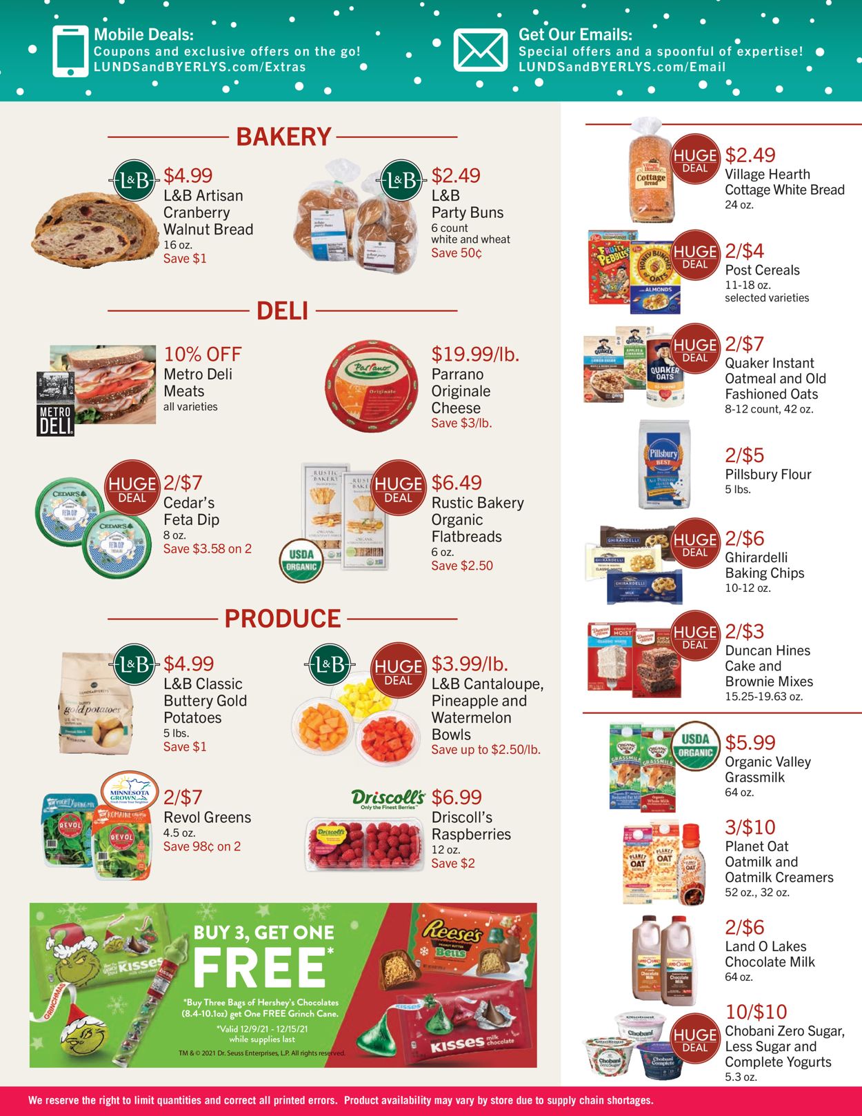 Catalogue Lunds & Byerlys from 12/09/2021