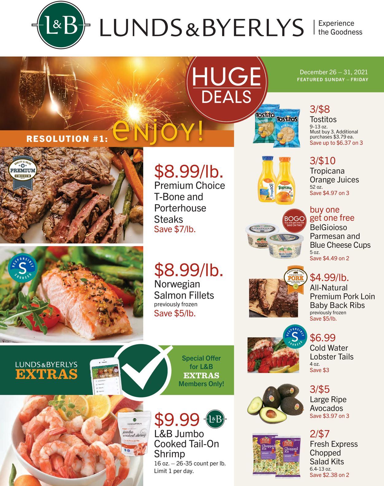 Catalogue Lunds & Byerlys from 12/23/2021